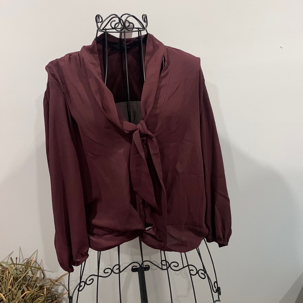 Purple blouse